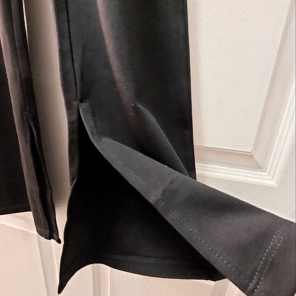 Black Bootcut Stretch Legging Size M - Picture 2 of 4